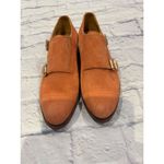 The Office Of Angela Scott Mr. Colin Soft Coral Suede Monkstrap Shoe W 38/ 8 Rar Orange Photo 3