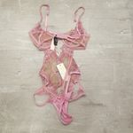 For Love & Lemons 💕💕 Grace Bodysuit ~ Mauve Lace Medium XS NWT Photo 9
