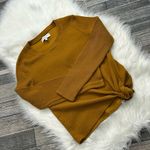 Madewell Texture & Thread Jacquard Knot-Front Top Size Small Photo 6