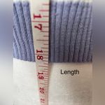 Hollister  Retro Hippie Y2K Style Lavender White Patterned Cropped Sweater Size S Photo 4