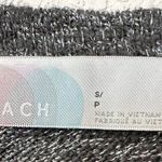 Free People  BEACH Sleep to Dream Boxy Oversized Knit Henley Top Alabaster Gray S Photo 2