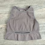Forever 21 taupe ribbed stretchy bra top size M. Photo 2
