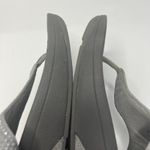 FitFlop  Flare Bling Crystals Toe Post Sandals Size 11 Leather Flip Flop Cushion Photo 9