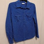 New York & Company Blue Polka Photo 5