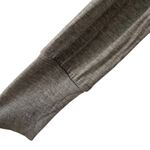 Missoni  Denim Designer Knit Metallic Stripe Cowl Neck Gray Top size small Photo 3