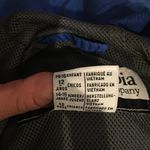 Columbia Blue Black Rain Windbreaker Zip Jacket Unisex Kids Youth 14-16 Women XS Photo 6