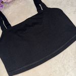 Aerie Offline Black Ribbed Bra Top Photo 5