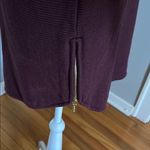 Michael Kors .Burgundy Knit Sweater Purple Photo 2
