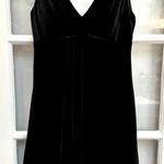 Eliza J  Black Whimsigoth Velvet Formal Cocktail Dress Bubble Hem Size 6 Small Photo 0