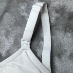 Auden Nursing Lightly Lined Seamless Bra Womens Medium White Adjustable Straps Photo 14