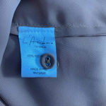 L’Academie Lace Up Long Sleeve Blouse Brown / Tan Brown Photo 9