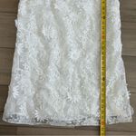 ZARA  ZW Collection Embroidered Short Dress Bloggers Favorite ‘24 Oyster White XL Photo 8