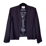 VTG NWOT Black Jacket Lace Tank 80s Kasper Academia Whimsey Goth Size 12 Photo 1