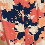 Roaman's Bright Multicolored Floral Slacks Pants Elastic Waistband Size 1X Photo 5