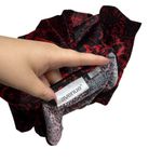 Avenue Y2K Whimsygoth Velvet Burnout Tank Top Red Size 1X Photo 3