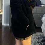 Anne Klein Velvet life Black Down Winter Coat Photo 6