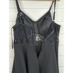 City Studio Black Lace Corset Bodice Spaghetti Straps ALine Dress Plus Size 20W Photo 8