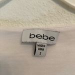 Bebe  Peplum Contrast Blouse | Y2K Office Chic Size S Photo 3