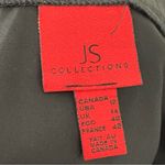 JS Collections JS Collection Black Chiffon Formal Maxi Skirt Sz 12 Witchy Wicked Photo 3