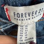 Forever 21 Premium Denim Embroidered Western Vibe Denim Jean Shorts 29 Photo 7