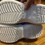 Crocs Rainbow Pastel Tie Dye Platforms Clogs Slip On Lightweight Unisex Classic Comfort Shoes women Sz 9 NWT Photo 3