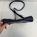 Kate Spade Lombard Street Cayli Crossbody Bag Navy Pebbled Leather Purse READ Photo 8