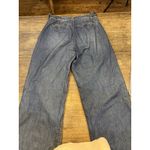 Anthropologie Pilcro Wide Leg Jeans Womens Pleated Baggy High Rise Size 28 Photo 4