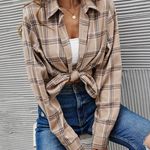 SheIn Plaid Shirt Photo 0