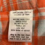 Horny Toad organic cotton plaid mini skirt drawstring elastic waist S Photo 7