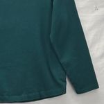 Talbots Womens Blouse Size 2X Green French Terry Fall Autumn Haverst Soft Cozy Photo 4
