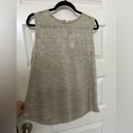 BCBGeneration  BCBG oatmeal Sleeveless Top Size M NWT Photo 4