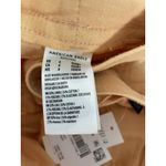 American Eagle  Linen Blend Peach Orange Light Weight Cargo Baggy Wide-Leg Pant 6 Photo 12