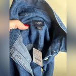 J.Crew NWT  women’s fitted denim button down size xs Photo 2