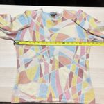 Daniel Bishop Cashmere Geometric Print Sweater Size L Photo 4
