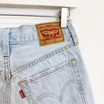 Levi's Levi’s 501 Button Fly Denim High Rise Cut Off Blue Jean Shorts Casual Western 25 Photo 7