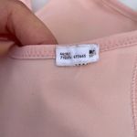 Nike Shape high support padded front zip light pink sports bra size S small Photo 6