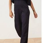 LPA  Jodie navy jacquard leopard jumpsuit Photo 0
