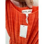 Apiece Apart  Saluda Orange Gauze Tiered Maxi Dress Size L NWT Photo 3