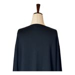 Pendleton  Sweater Women Medium Black Merino‎ Wool Knit Lightweight Pullover Photo 4