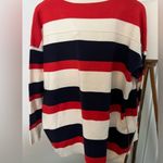 Free People  League of Her Own Striped Cardigan in Americana Combo sz S EUC $198R Photo 9