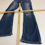 Big star  Jeans Womens 25R Blue Liv Boot Medium Wash Distressed Flare Leg Y2K Photo 8