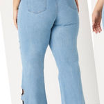 Ashley Stewart  Women's Blue Jeans with Button Detail Size 20 
1% Spandex Photo 0