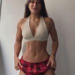 Allure The Brand Black Halter Sports Bra Photo 0