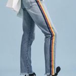 Polo  Ralph Lauren The Avery Side Tape Stripe Frayed Hem Boyfriend Jeans size 27 Photo 6