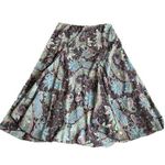 Cato  Long Maxi Skirt Sz S Brown Paisley Gypsy Bohemian Coquette Cottagecore Photo 0