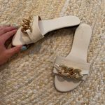 SheIn Gold And Cream Sandals Photo 0