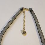 Betsey Johnson  Black Mesh Bow Necklace Photo 4