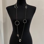 Chico's Vintage  Silver Tone Inspirational 42” Necklace Photo 0