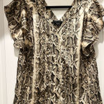 Sanctuary Snakeskin Blouse Photo 0
