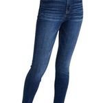 American Eagle Women's Jeans AEO Super Hi-Rise Dark Wash Ankle Jegging 0S Short Photo 0
